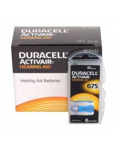 Baterii Duracell DA 675 cutie 10 blistere cu 6 buc