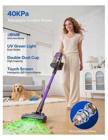 Aspirator vertical Teendow 500W wireless 3 l