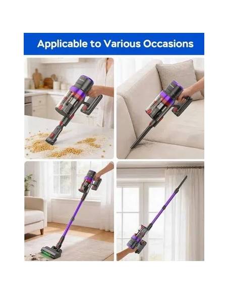 Aspirator vertical Teendow 500W wireless 3 l