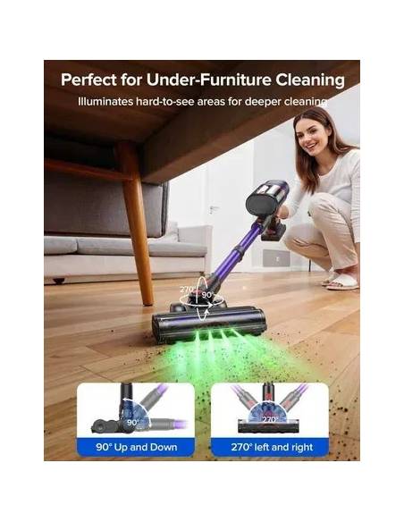 Aspirator vertical Teendow 500W wireless 3 l
