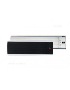 Panou radiant Korea SHS25 alb - 2500W